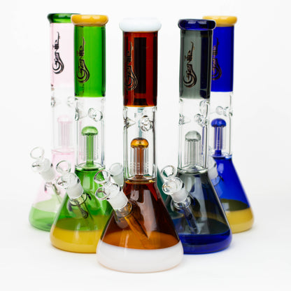 14.5" Genie - Tree Arms Two Tone Glass Water Bong_0