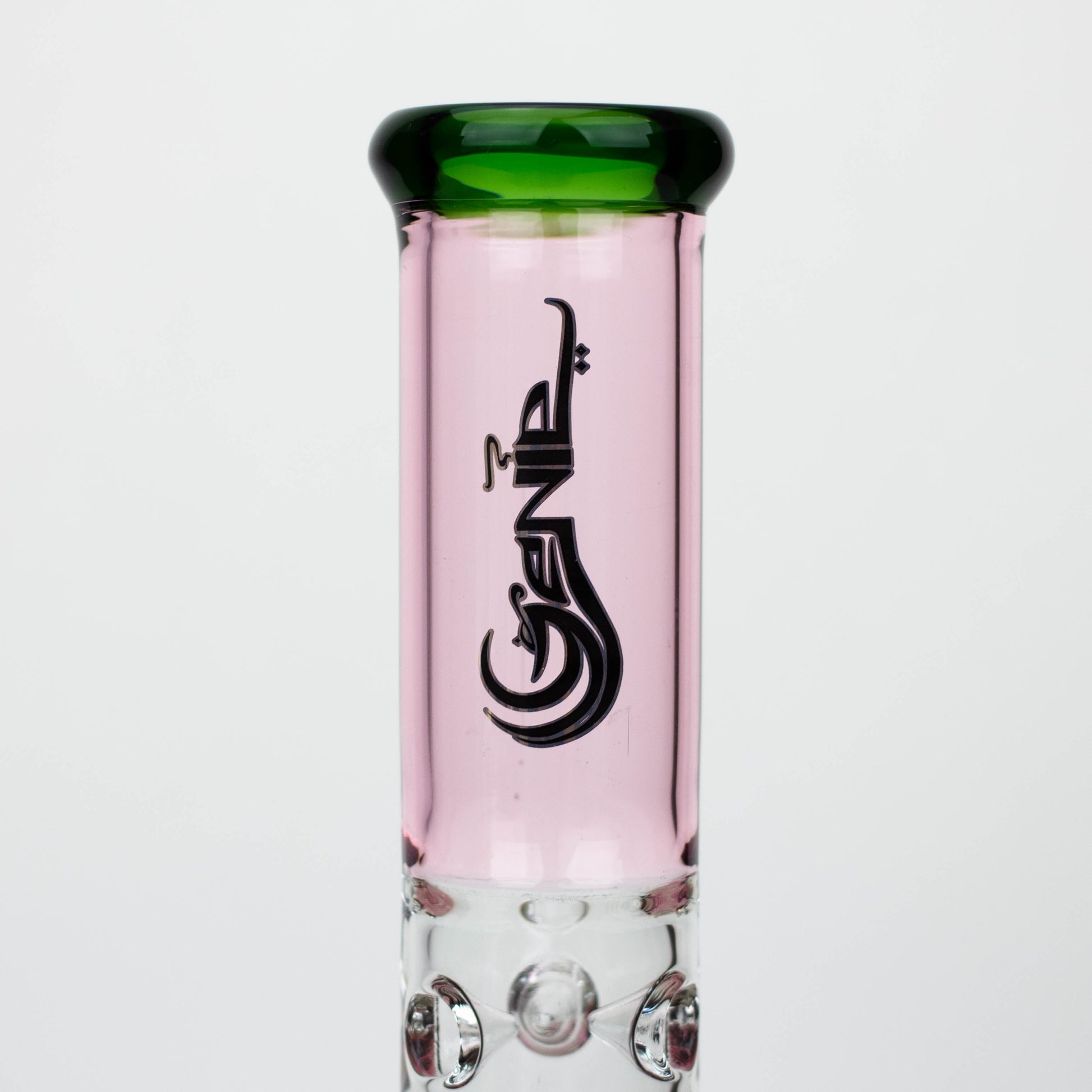 14.5" Genie - Tree Arms Two Tone Glass Water Bong_4