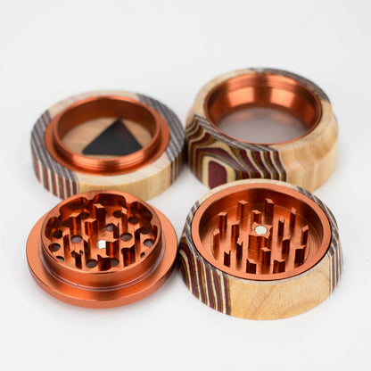 Genie 4 Parts Wooden Cover Grinder_5