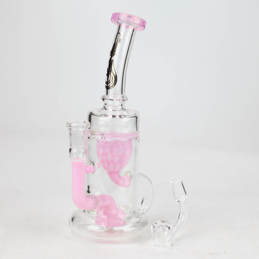 Genie | 9" Recycled Bubbler with a Banger_1
