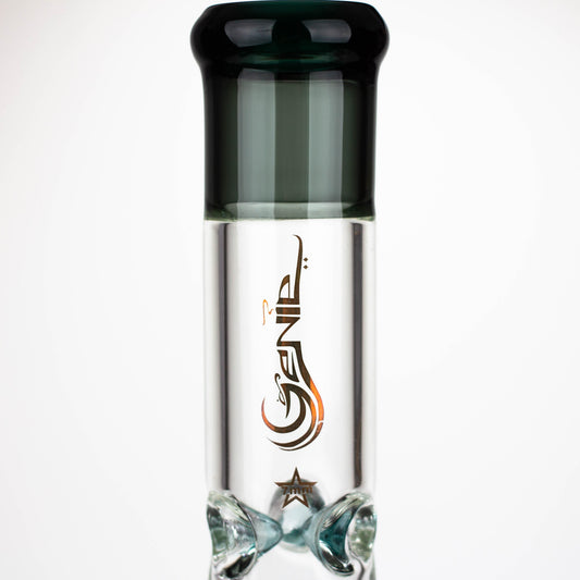 GENIE | 17" Shower Head Percolator 7mm Glass Water Bongs_1