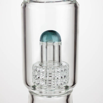 GENIE | 17" Shower Head Percolator 7mm Glass Water Bongs_3