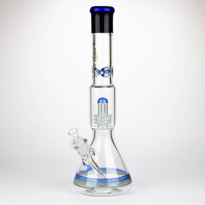 GENIE | 17" Shower Head Percolator 7mm Glass Water Bongs_8