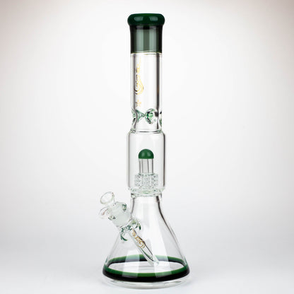 GENIE | 17" Shower Head Percolator 7mm Glass Water Bongs_10