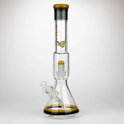 GENIE | 17" Shower Head Percolator 7mm Glass Water Bongs_12