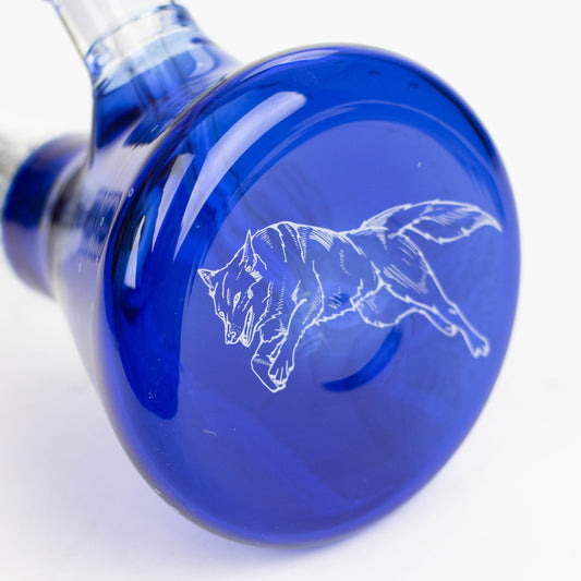 Infyniti | Untamed 14" 7 mm Classic Beaker Bong - Wolf_1
