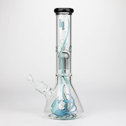 Infyniti | Untamed 14" 7 mm Classic Beaker Water Bong - Octopus_10