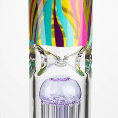 Infyniti | Untamed 14" 7 mm Classic Beaker Water Bong - Jellyfish_8