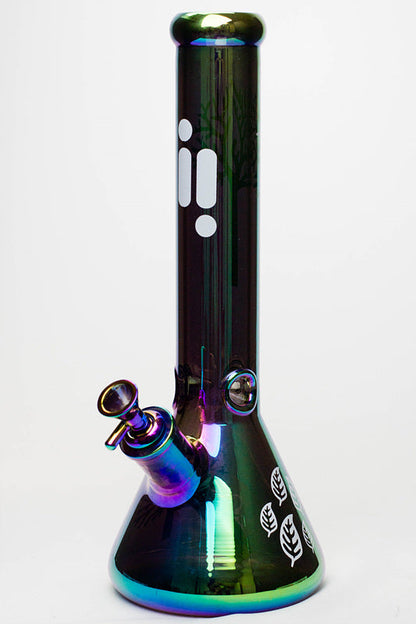 14" Infyniti Tree of Life 7mm Metallic Glass Bong_8