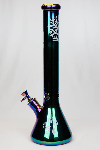 18" Infyniti Tree of Life 7mm Metallic Glass Bong_13